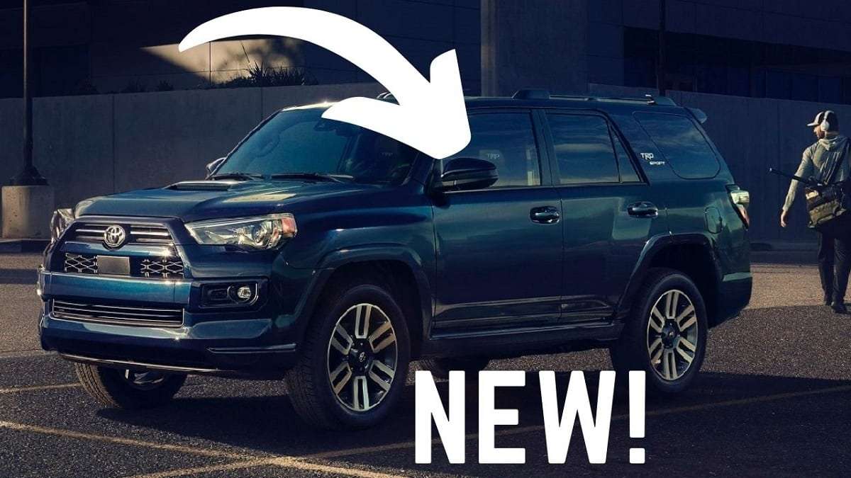 2022 Toyota 4Runner TRD Sport Nautical Blue profile view front end