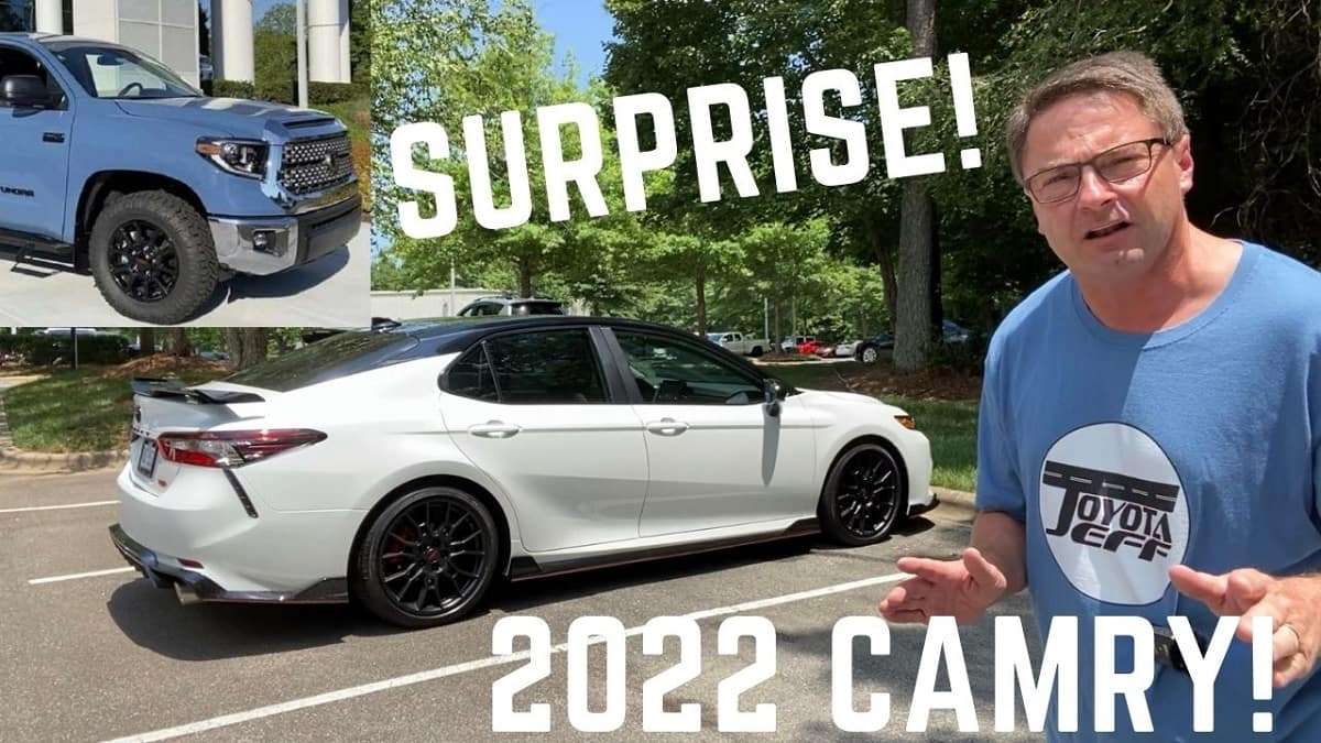 2022 Toyota Camry TRD New color Cavalry Blue