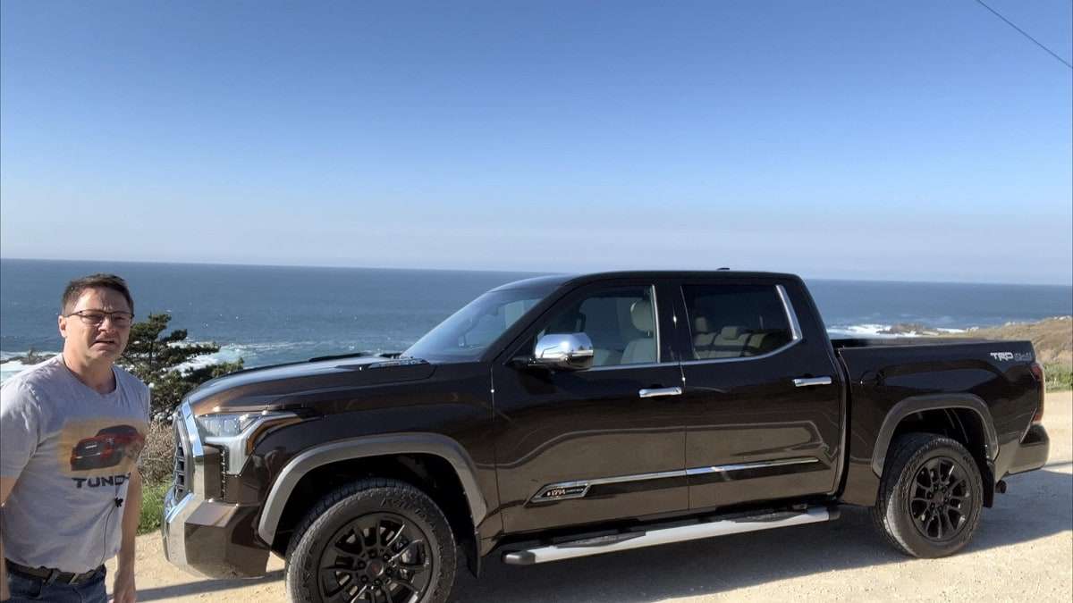 2022 Toyota Tundra 1794 Smoked Mesquite profile view