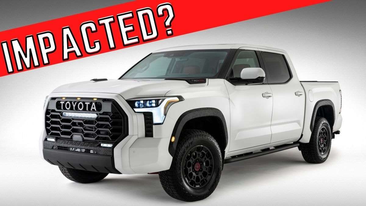 2022 Toyota Tundra TRD Pro White profile front end