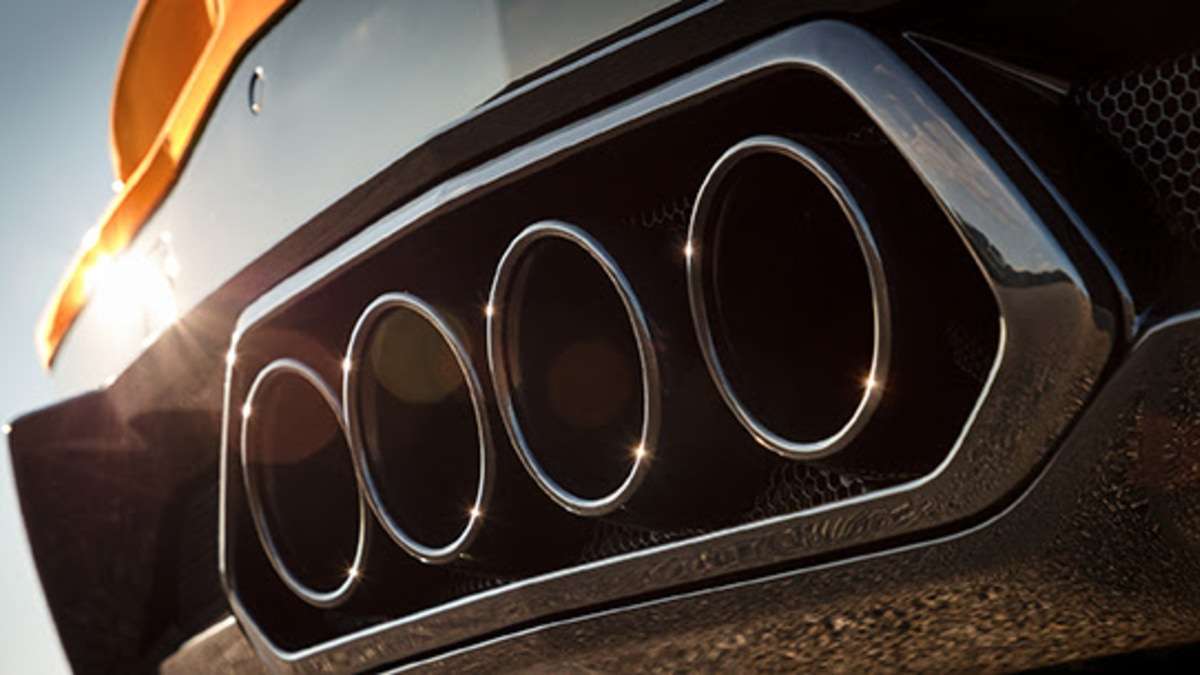 2023 Chevrolet Corvette Z06 Tailpipe