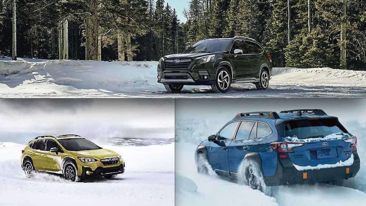 2023 Subaru Forester, 2023 Subaru Outback, 2023 Subaru Crosstrek