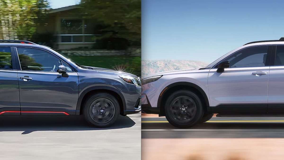 2023 Subaru Forester Vs. 2023 Honda CR-V