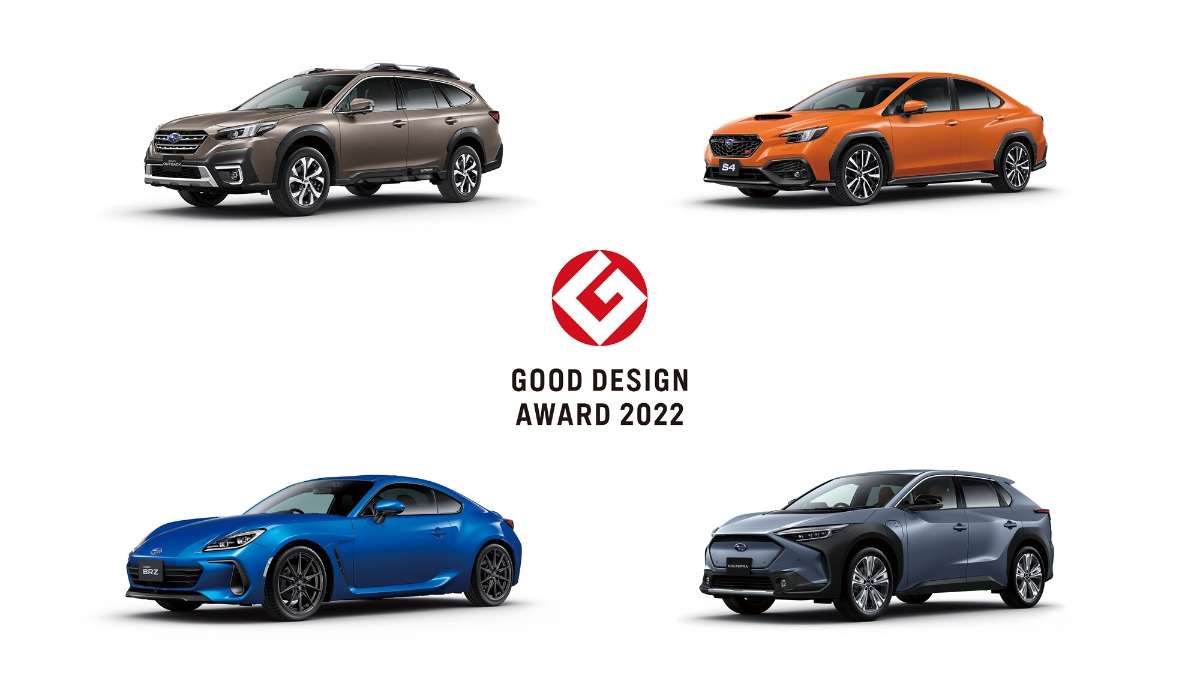 2023 Subaru Outback, 2023 Solterra, WRX, BRZ design awards