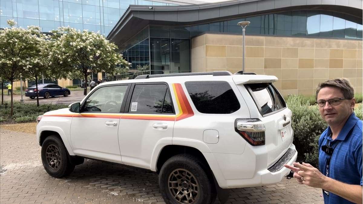 2023 Toyota 4Runner 40th Anniversary Edition White Profile Back End