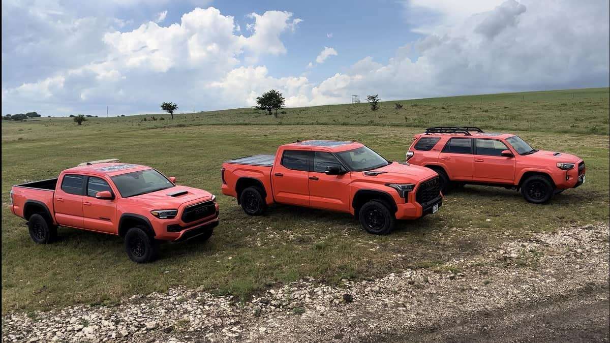 2023 Tacoma TRD Pro Solar Octane 2023 Tundra TRD Pro Solar Octane 2023 4Runner TRD Pro Solar Octane