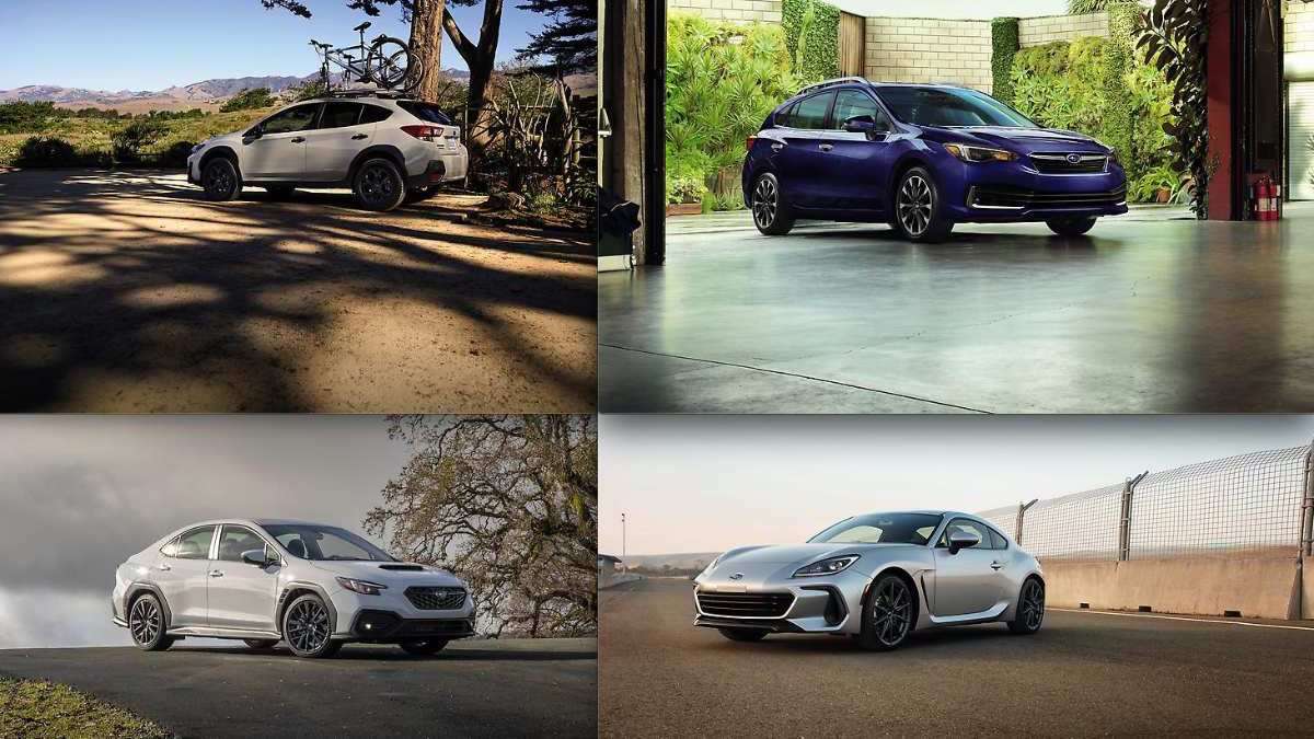 2024 Subaru models with a manual transmission