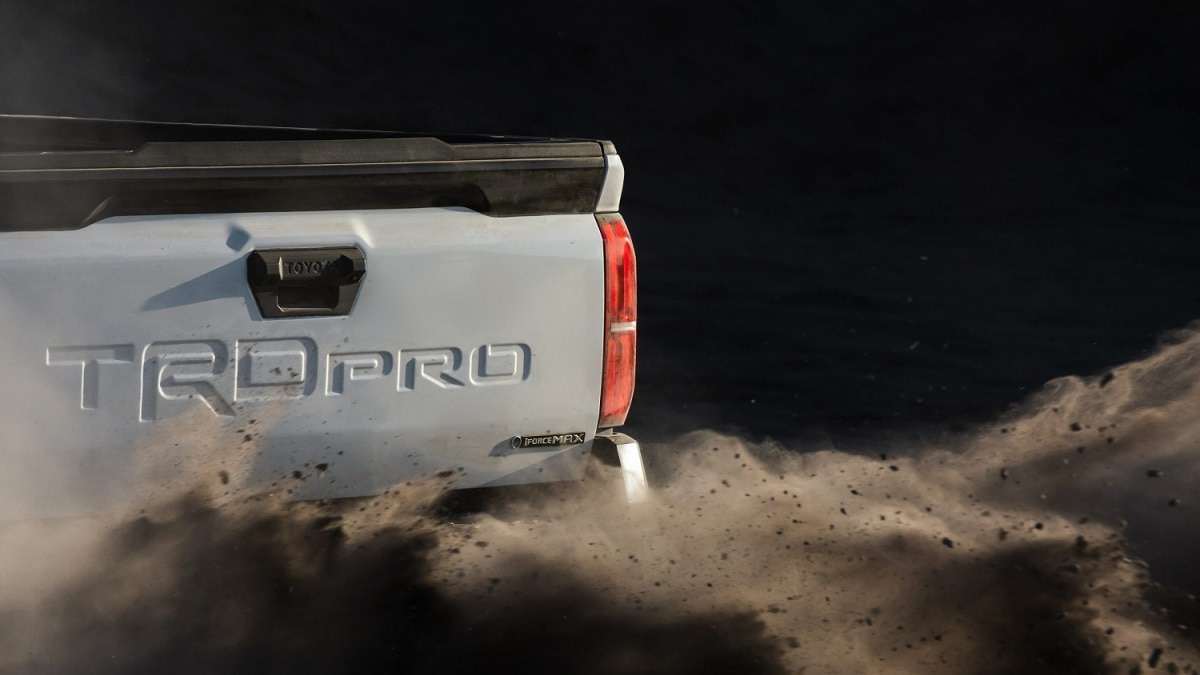 2024 Toyota Tacoma back end rear end i-FORCE MAX