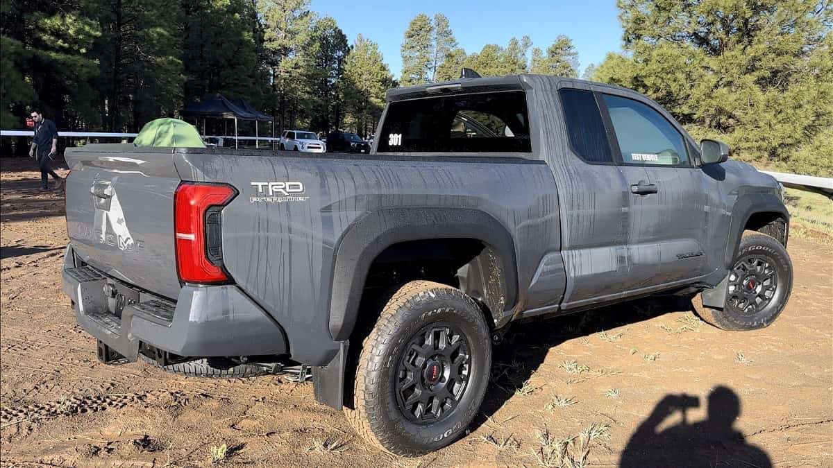 2024 Tacoma Tacoma TRD PreRunner Underground back end side profile