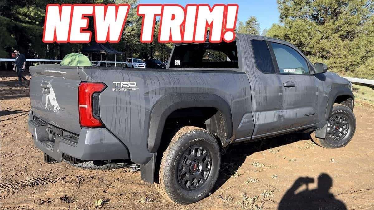 2024 Toyota Tacoma TRd PreRunner Underground back end profile