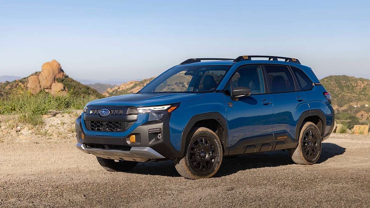 2027 Subaru Forester Wilderness Hybrid Has no spare tire