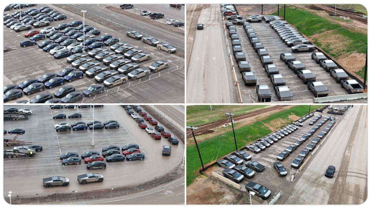 Tesla is Sandbagging Cybertruck Production as 80+ Cybertrucks Are Ready for Delivery at Giga Texas