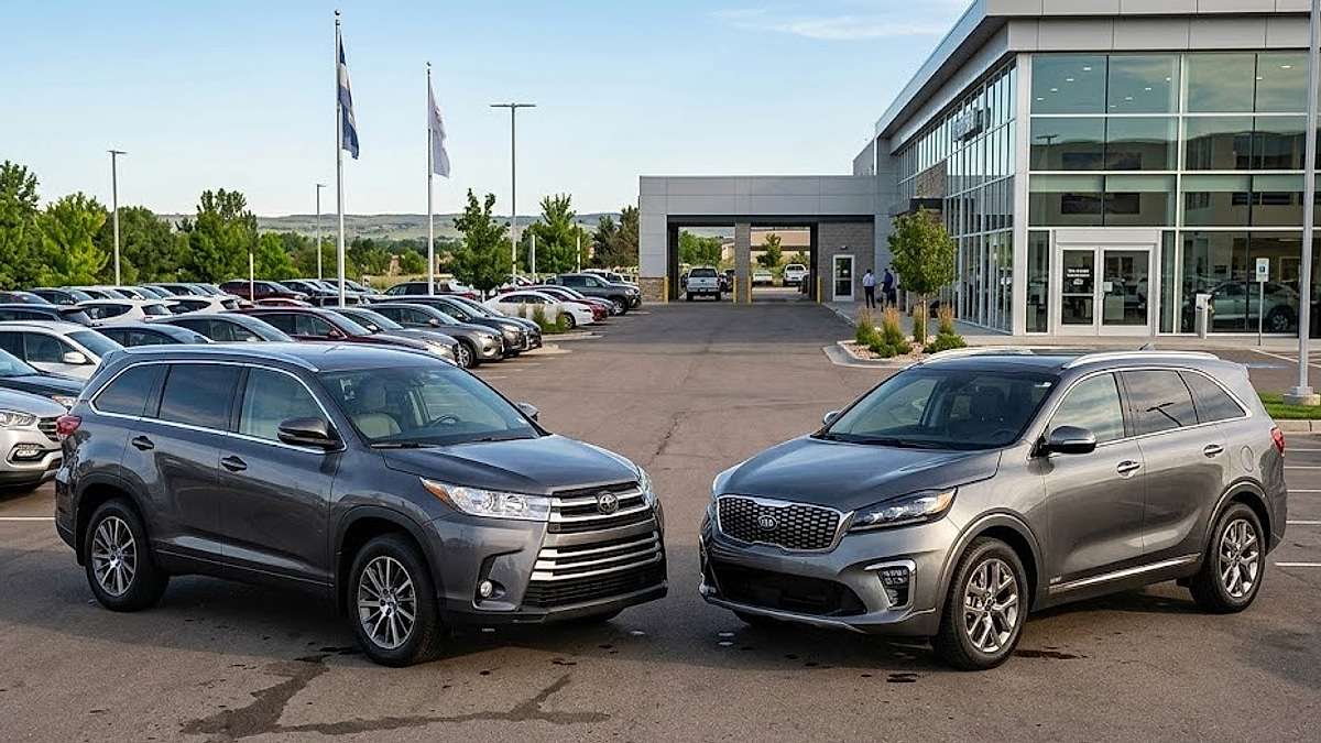 Toyota Highlander & Kia Sorento