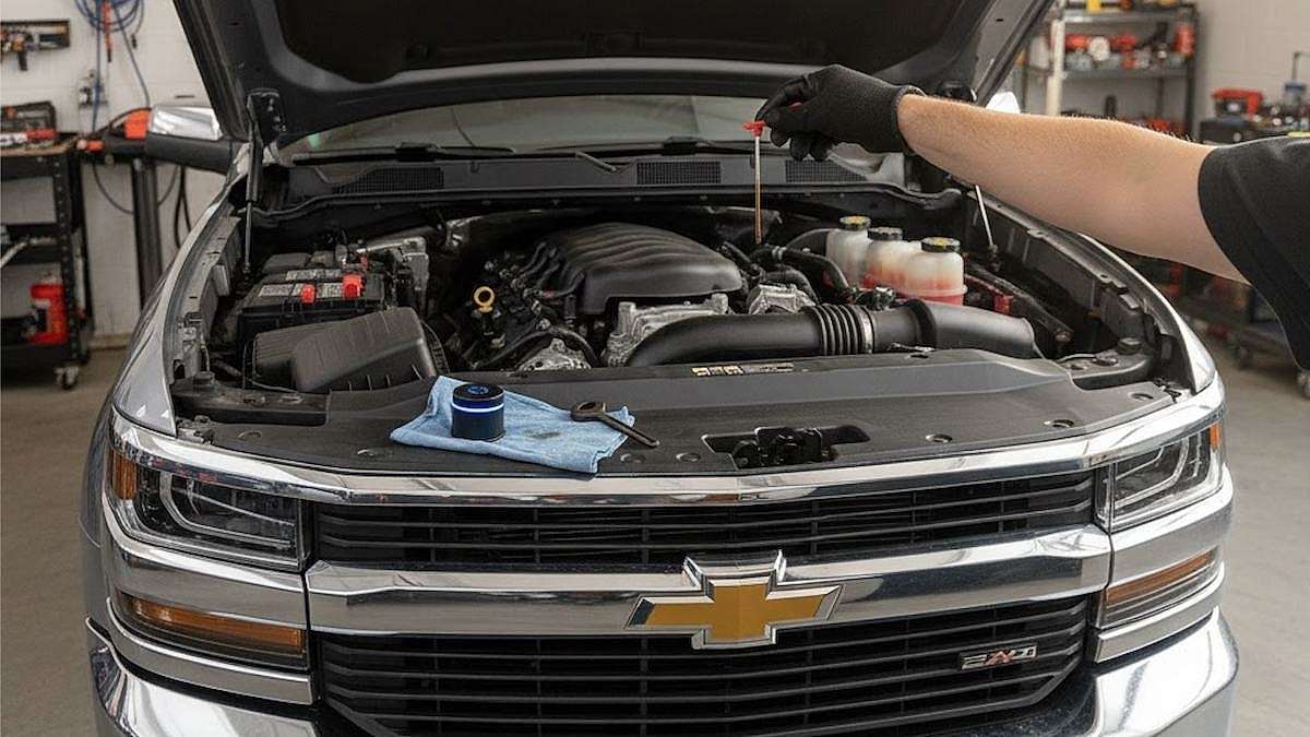 2023 Chevy Silverado Oil Capacitynull