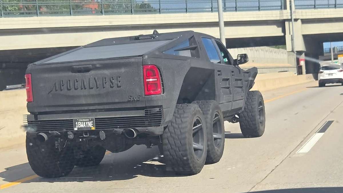 Colorado Drivers Spot and Weigh in on Rare Apocalypse Truck