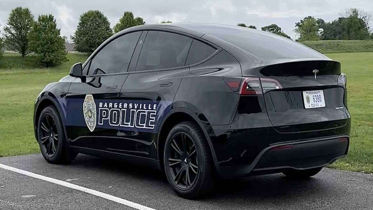 Tesla Police Car