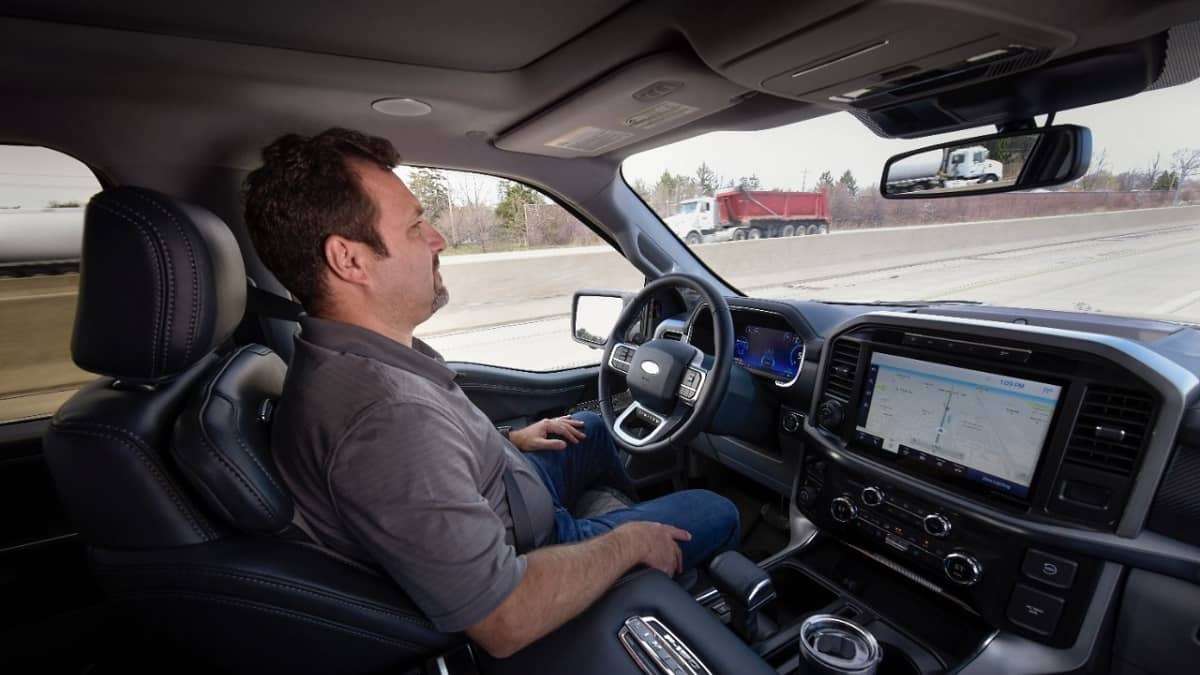 Image of BlueCruise in operation courtesy of Ford Media Support