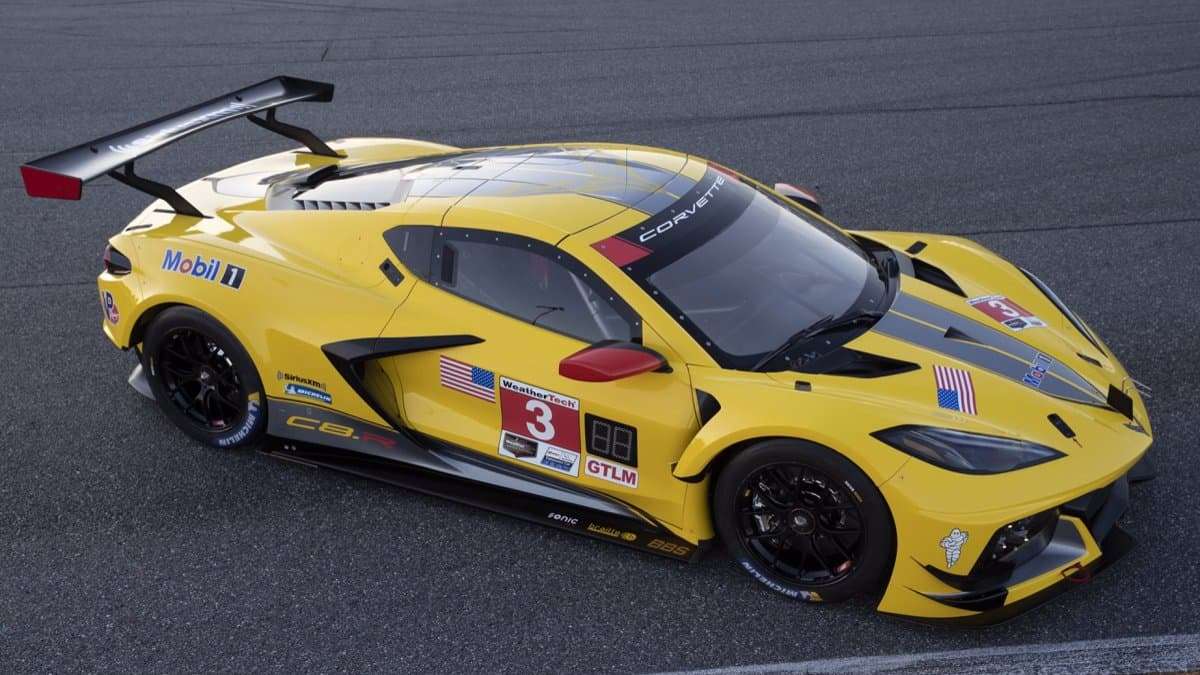 C8 Corvette Race Car  number 3