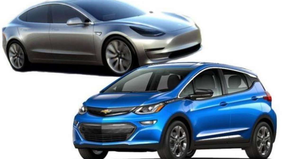 Chevy Bolt and Tesla Model 3 and EV Tax Credit