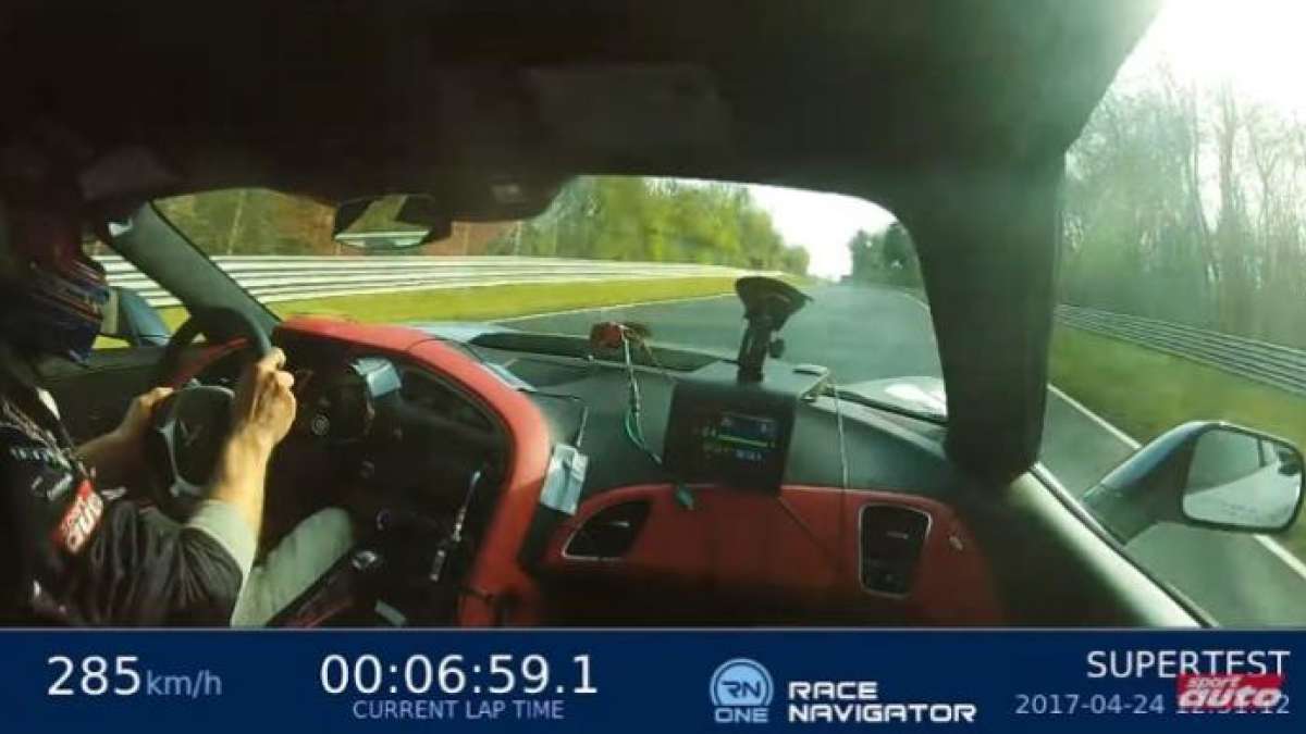 C7 Z06 on the Ring