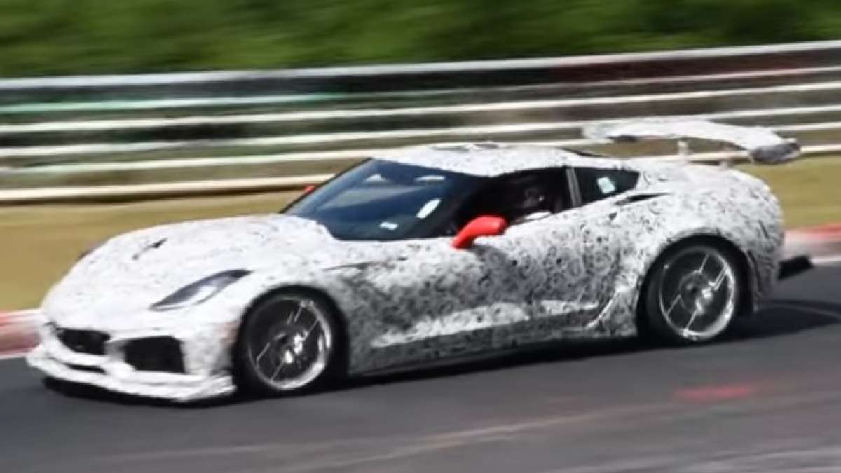 C7 Corvette ZR1 at the Nurburgring