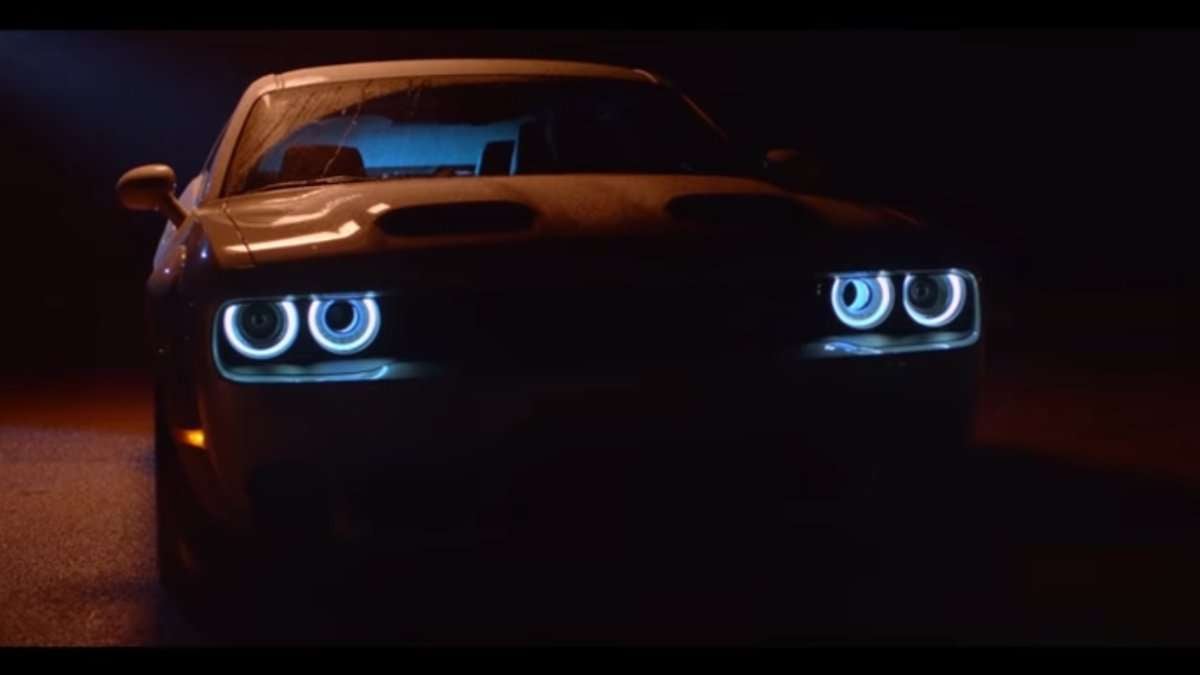 New Year with a Dodge Challenger Hellcat Redeye
