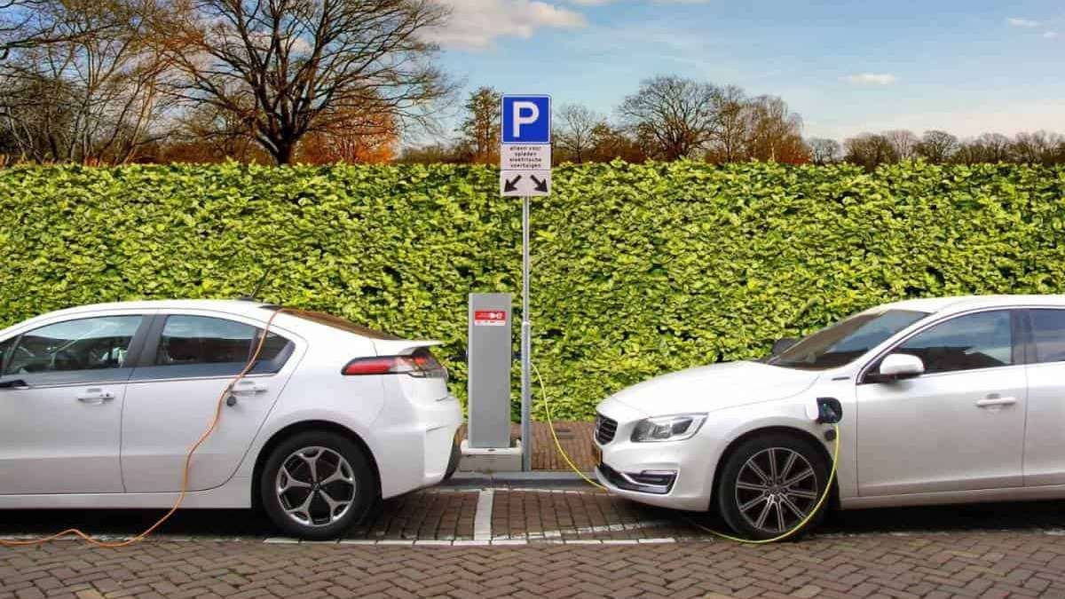 Electric cars charging 1200x900 size