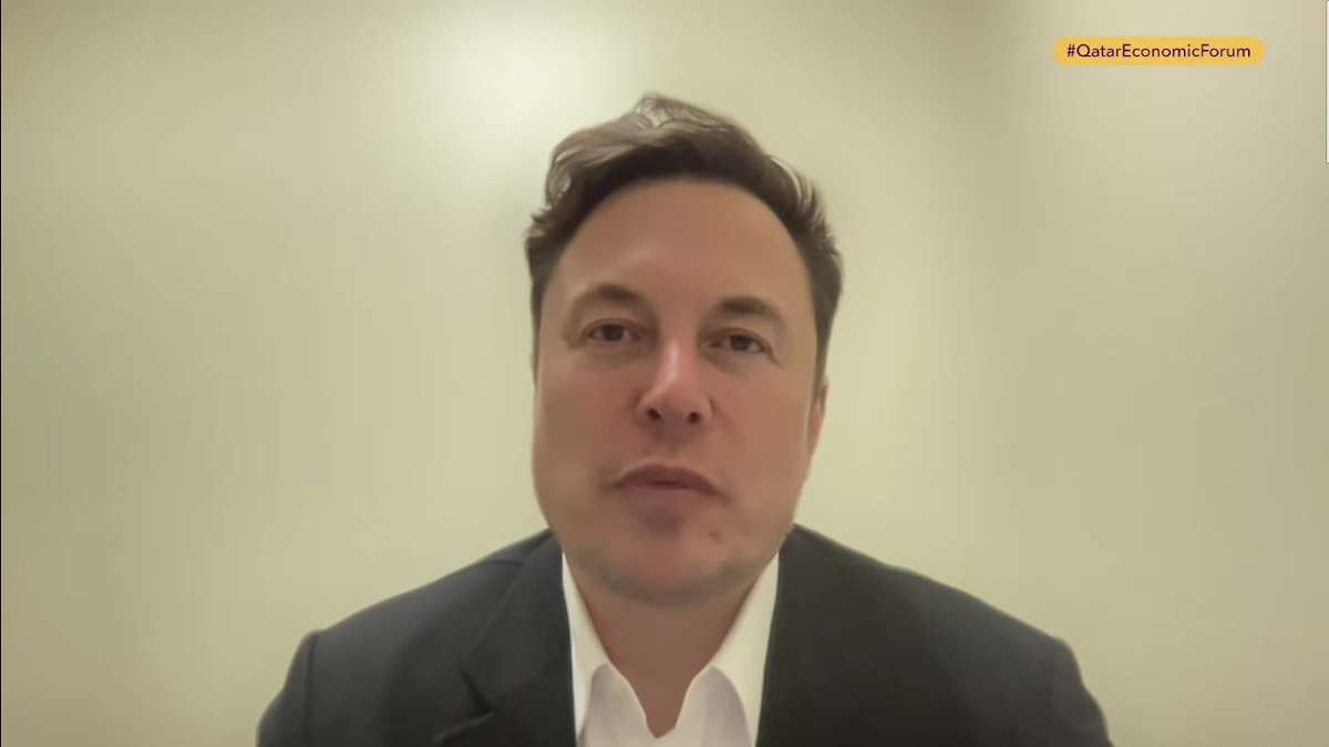 Elon Musk at Qatar Economic Forum