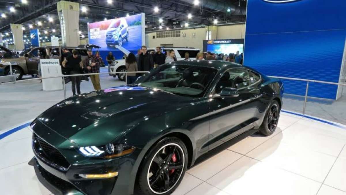 Ford Mustang Bullitt in Philadelphia Auto Show