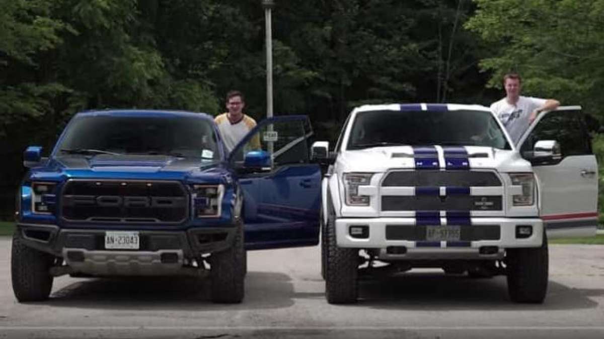 Ford Raptor vs Shelby Tuned F-150