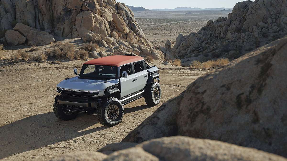 GM has Rivian R2 Fighters on the Drawing Board in the HUMMER X Mid-Size Concepts but Isn't Sure It Will Build Them