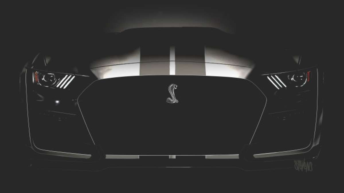 2019 Ford Mustang Shelby GT500 Front End Teaser