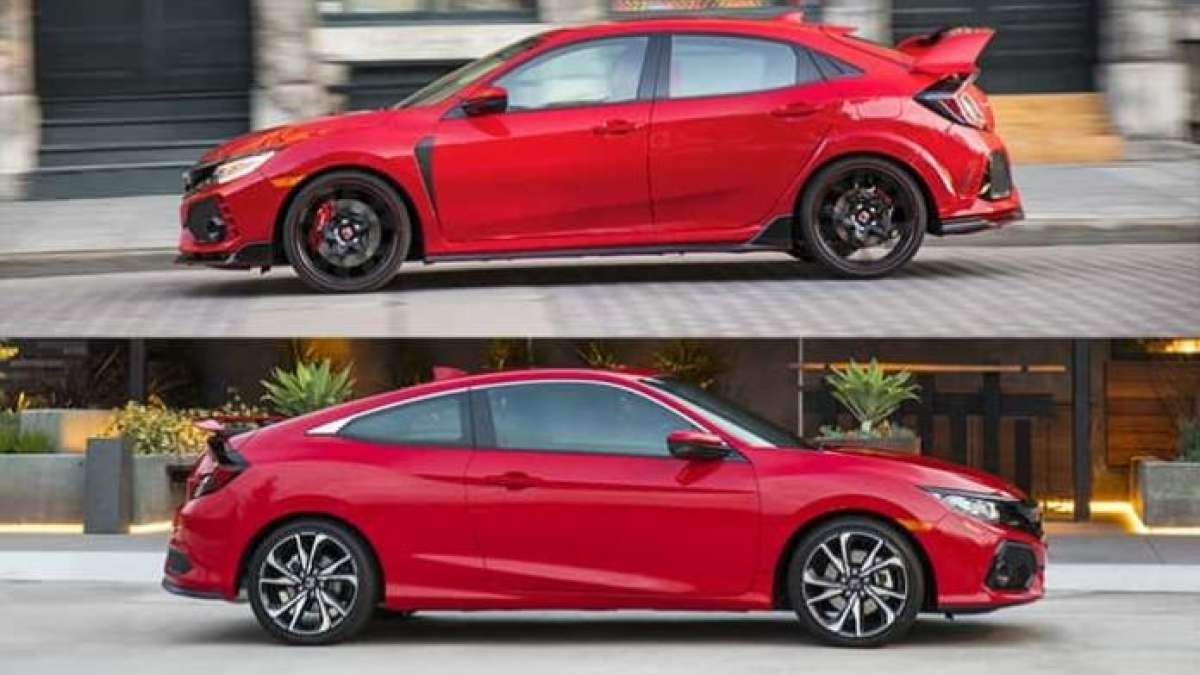 Honda Civic Type R vs Si