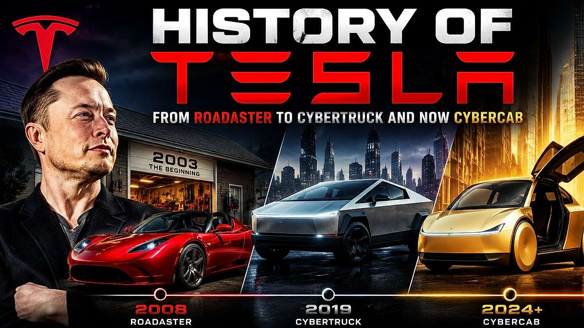 How Tesla Became a Global Automotive Titan From a Garage Startup