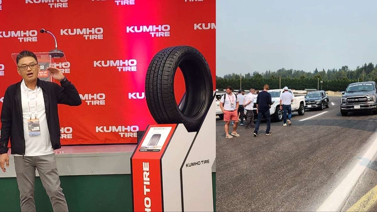 Kumho Used A Race Track Full Of Chewed Up Rubber To Prove 85 New Sizes And A 75,000 Mile Warranty, Then Told Me Its Plan Beyond These Tires