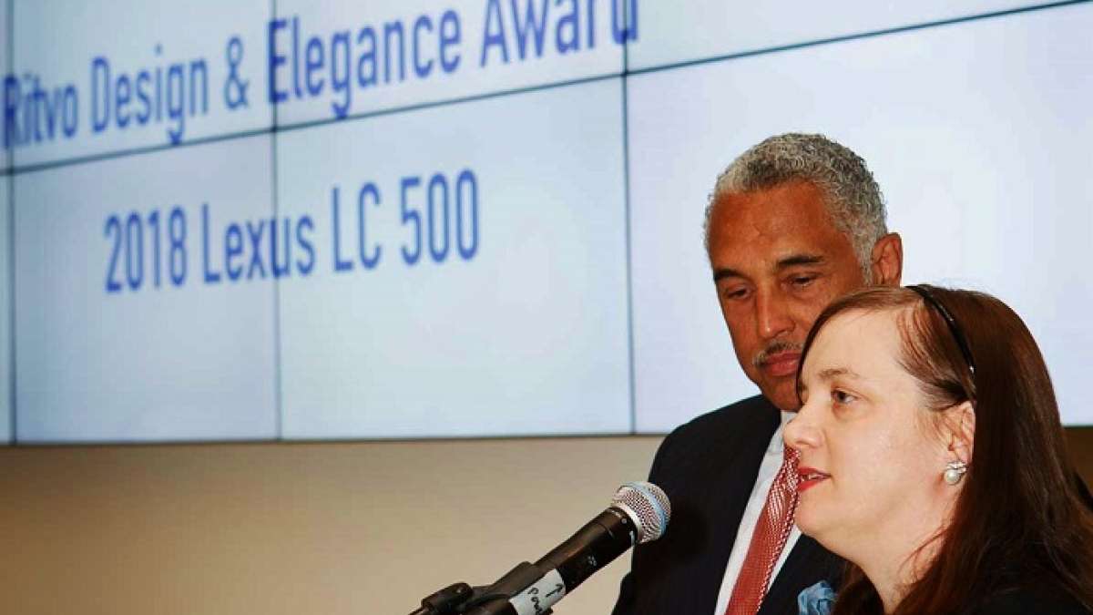 Lexus LC 500 wins prestigious design award at MIT ceremony.