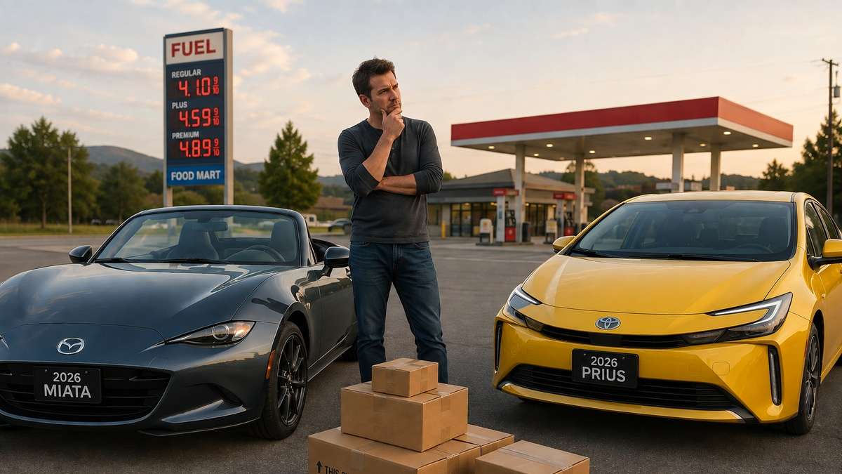 Sometimes Miata is NOT the Answer; Prius Is