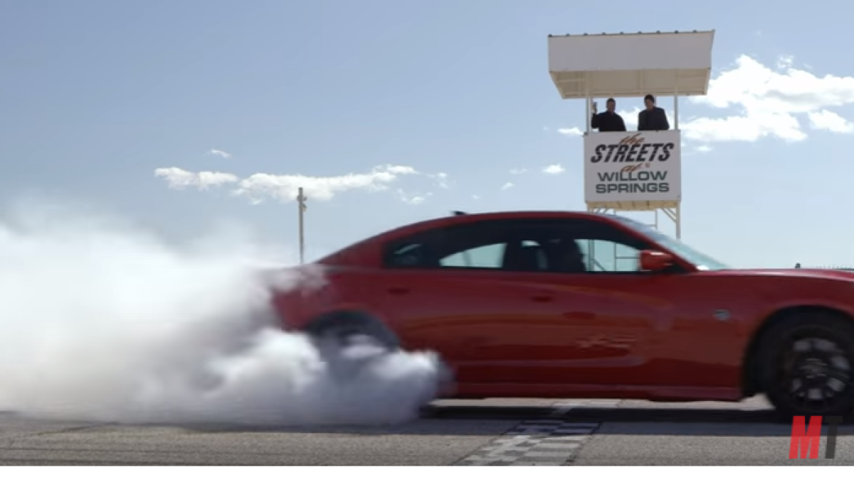 2017 Mazda Miata RF vs. Dodge Charger SRT Hellcat. Which is faster on a racetrack?