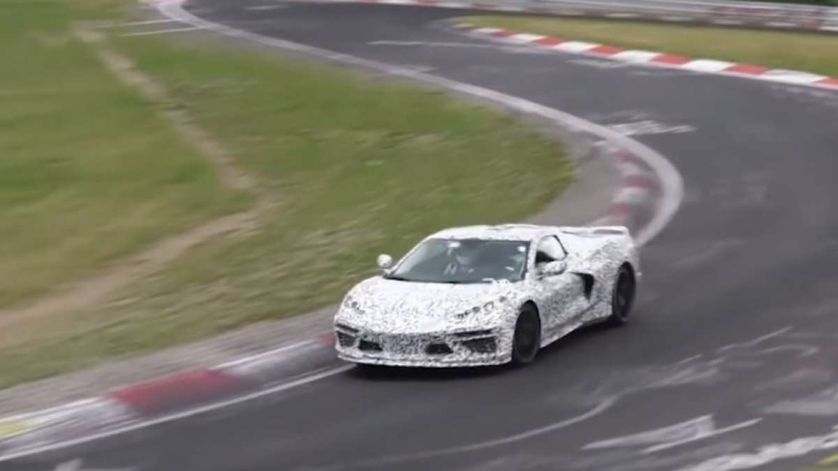 Mid-Engine Corvette at the Nurburgring
