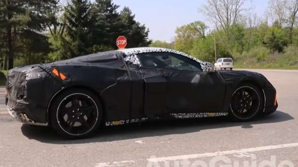 Mid-Engine Corvette on the Road