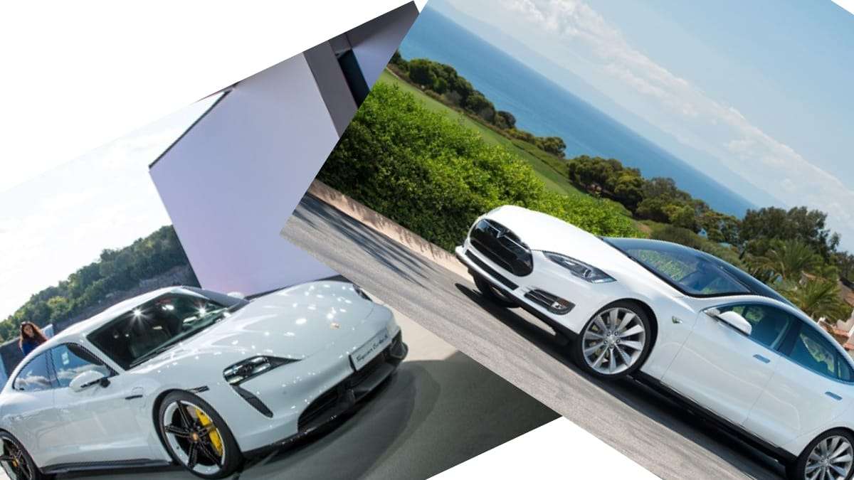Porsche Taycan vs Tesla Model S