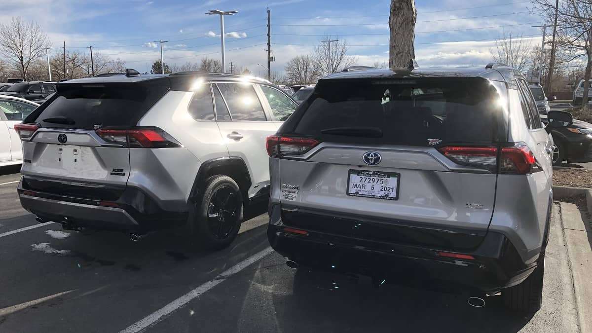 Image of 2022 RAV4 Prime and RAV4 Hybrid by Kate Silbaugh
