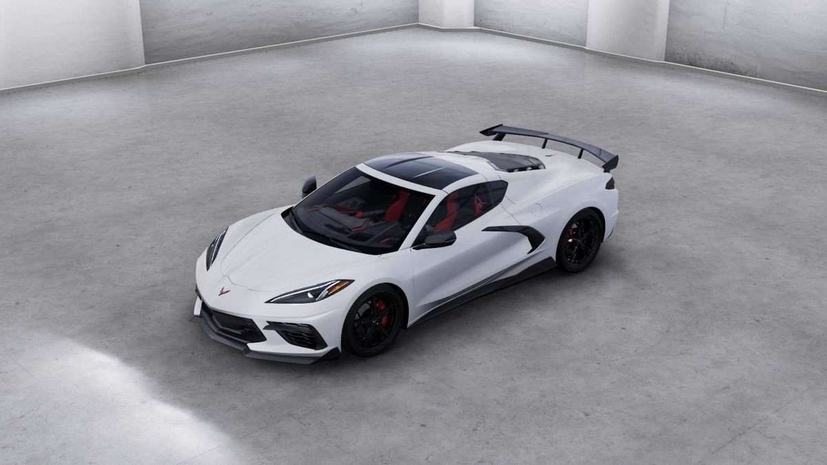 2020 RSZ Stingray Corvette White Color