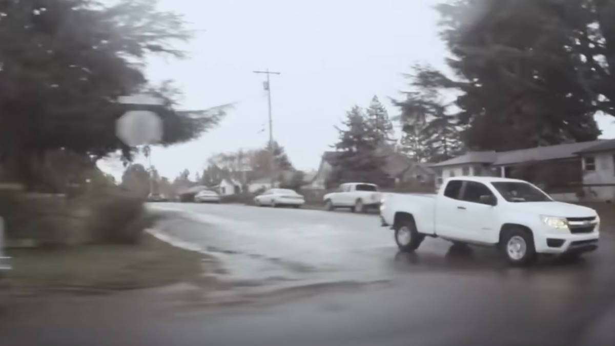 Secret Footage From Tesla Shows Pickup Driver Lying About Crash