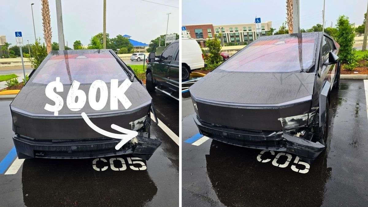 A Tesla Cybertruck Owner Says He Got Into an Accident While Using FSD & Now He's Facing a $60K Repair Bill – He Adds, “The Damage Looked Minor, but the Truck's Totaled Now”