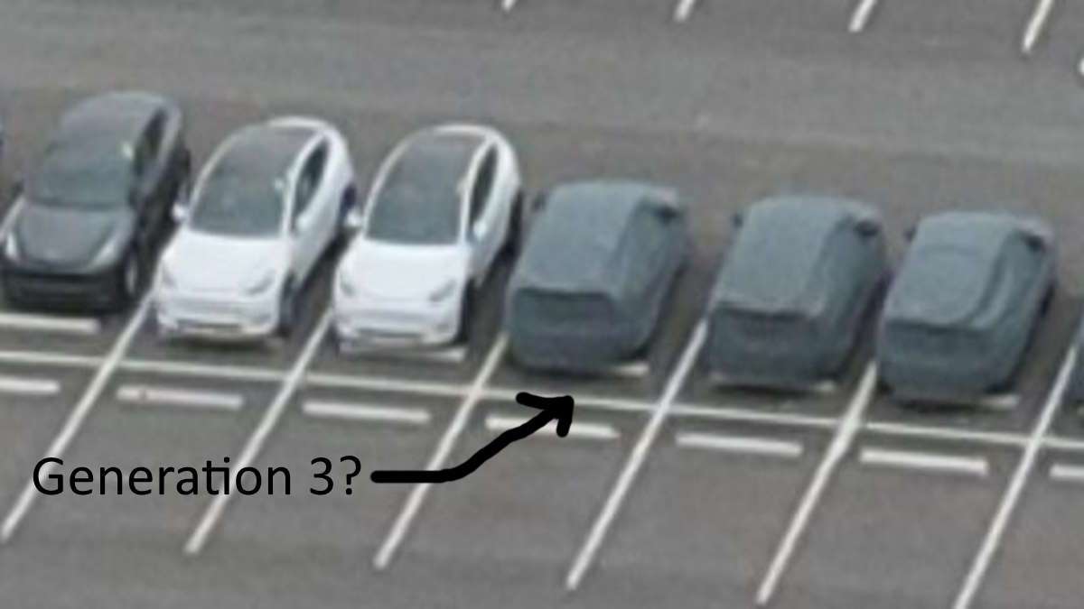 Tesla Covers Vehicles at Giga Texas - Are These Tesla's Generation 3 Vehicles?