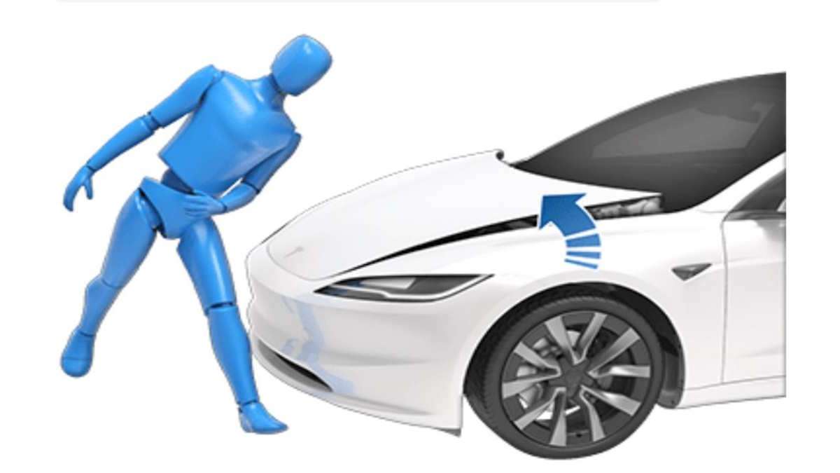 Tesla Creates Clever Safety System Designed To Protect Pedestrians During A Collision