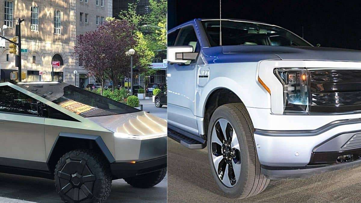 Tesla Cybertruck vs Ford F150 Lightning