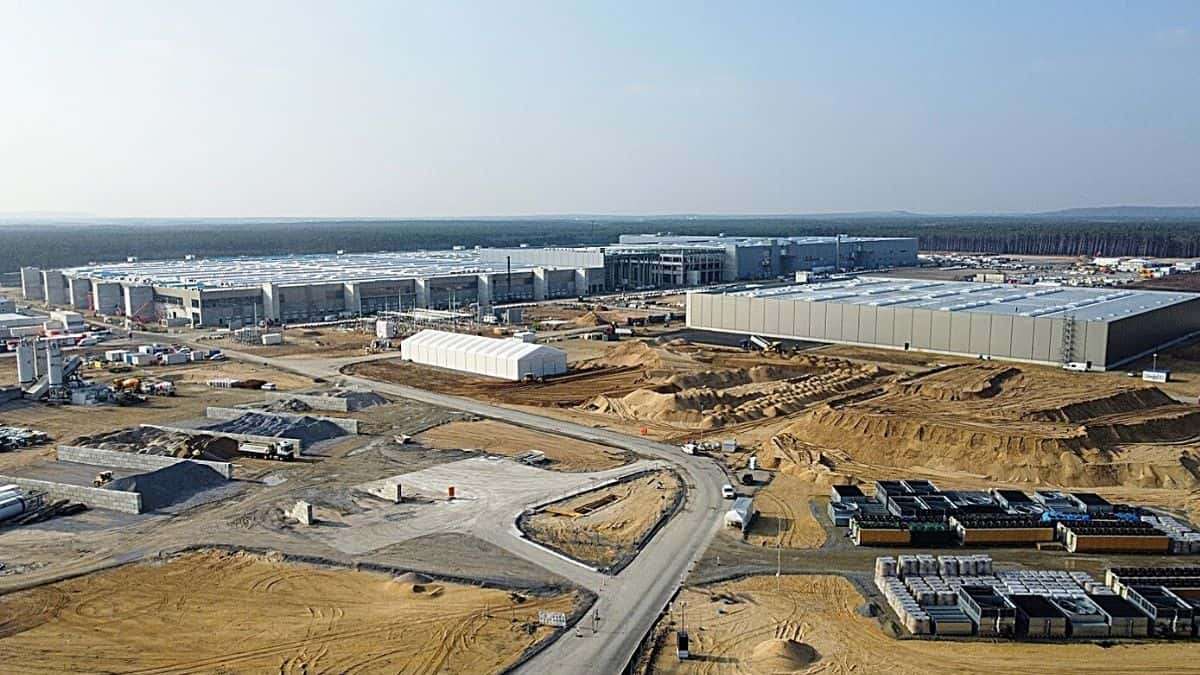 Tesla Giga Berlin factory construction update
