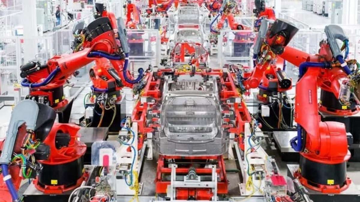 Tesla Model 3 Assembly Line